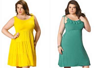 vestidos para gordinhas