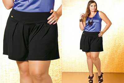 saia preta dicas da moda plus size